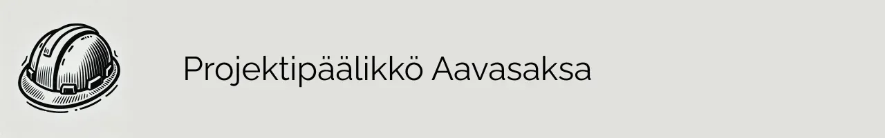 Projektipäälikkö Aavasaksa