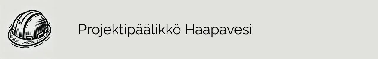 Projektipäälikkö Haapavesi