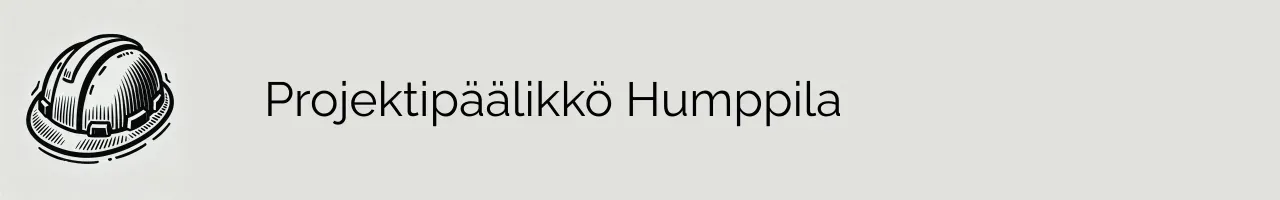 Projektipäälikkö Humppila