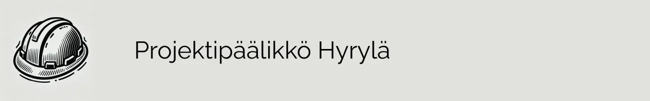 Projektipäälikkö Hyrylä