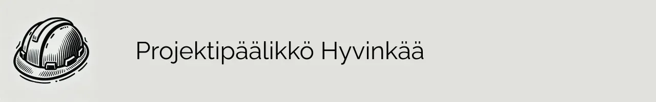 Projektipäälikkö Hyvinkää