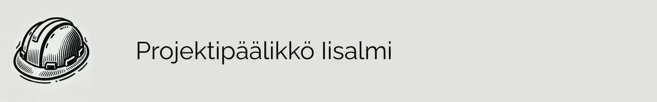 Projektipäälikkö Iisalmi