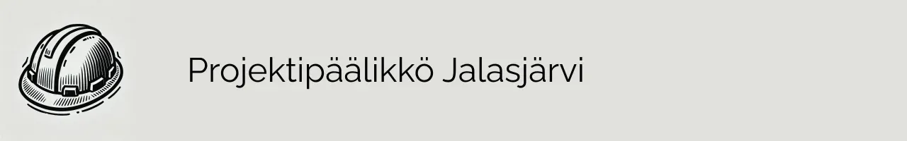 Projektipäälikkö Jalasjärvi