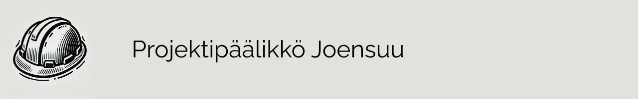 Projektipäälikkö Joensuu