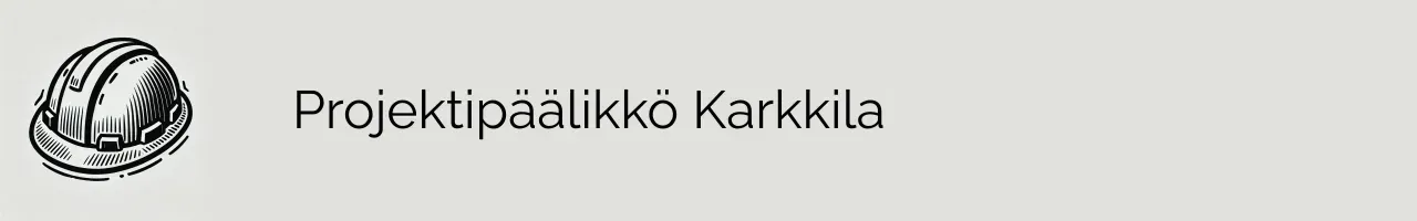 Projektipäälikkö Karkkila