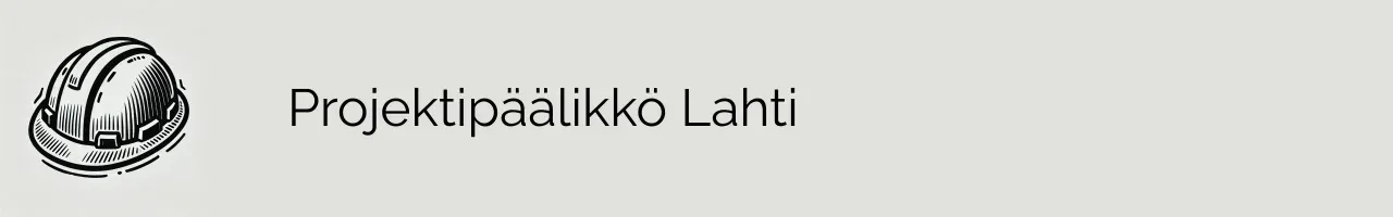 Projektipäälikkö Lahti