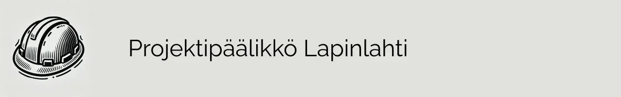 Projektipäälikkö Lapinlahti