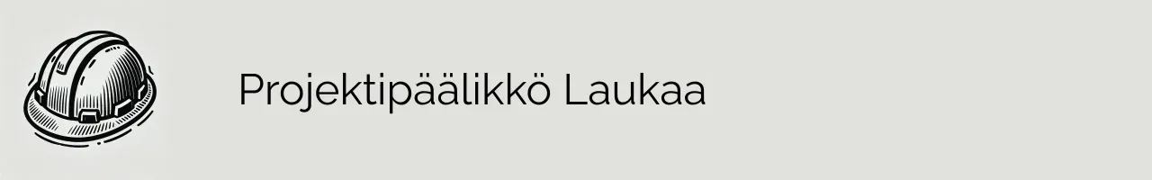 Projektipäälikkö Laukaa