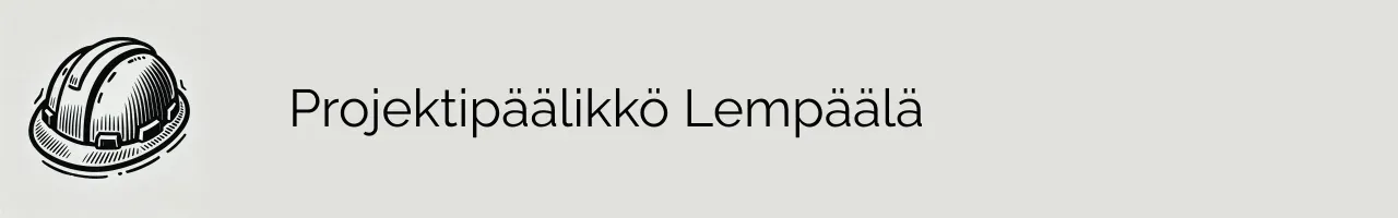 Projektipäälikkö Lempäälä