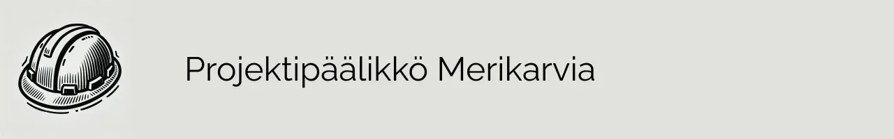 Projektipäälikkö Merikarvia