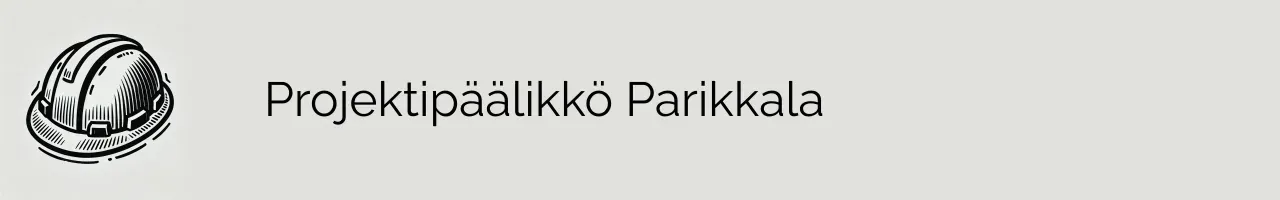 Projektipäälikkö Parikkala