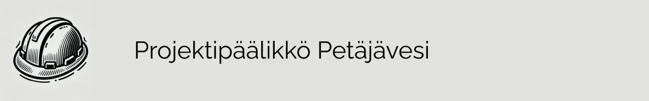 Projektipäälikkö Petäjävesi