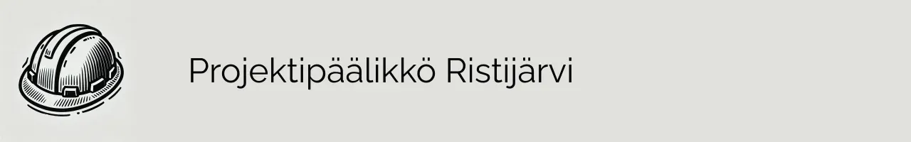 Projektipäälikkö Ristijärvi