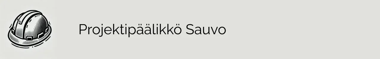 Projektipäälikkö Sauvo