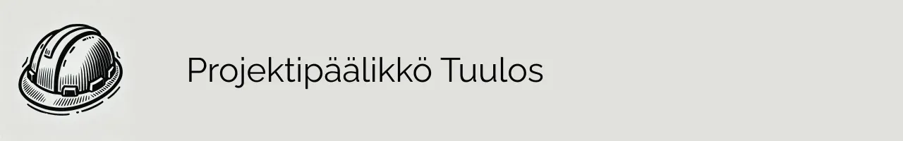 Projektipäälikkö Tuulos