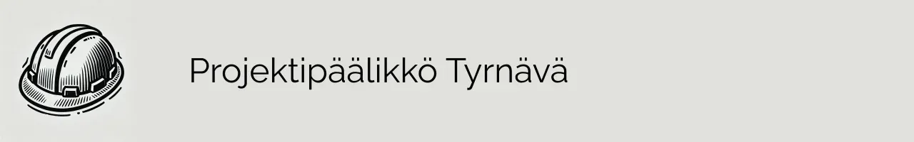 Projektipäälikkö Tyrnävä