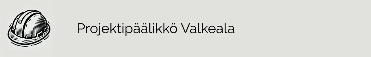 Projektipäälikkö Valkeala