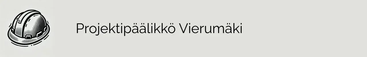 Projektipäälikkö Vierumäki