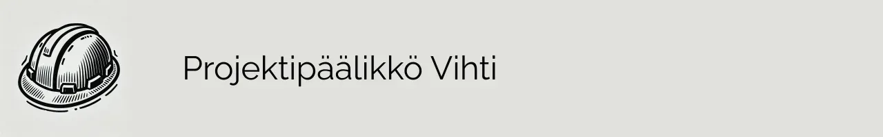 Projektipäälikkö Vihti